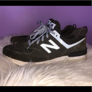 Dark Green New Balance 574